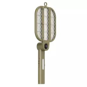 에프나프 모기퇴치기 모기채 플립 트리플폴딩 아웃도어형 접이식 전기모기채