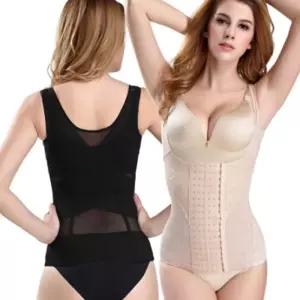 [오노마] ONM 여성 2컬러 S라인 바디코르셋 올인원 보정속 거들