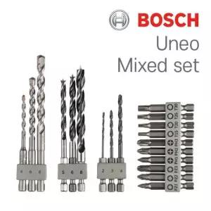 보쉬 Uneo Maxx 혼합 드릴비트 세트(19개입) 보쉬 공구 수공구