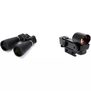 셀레스트론 15x70 스카이마스터 프로 천문학용 쌍안경 및 51630 스타 포인터 망원경 파인더스코프 블랙