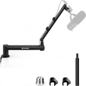 CAHAYA 마이크 붐 암 스탠드 - Shure SM7B BlueYeti FIFINE HyperX QuadCast와 호환되는 3.5인치 연장 폴이