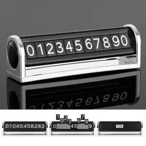 [CAR] 마그넷넘버주차알림판 핸드폰 차량번호판 연락처패드 논슬립 장마