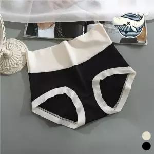 [오노마] ONM 편안한 하이웨스트 스판 면 팬티 슬림핏 여성