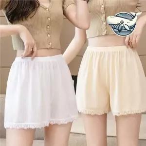 [오노마] ONM 편안한 레이스 여성 속바지 여름 쿨팬츠 신축성