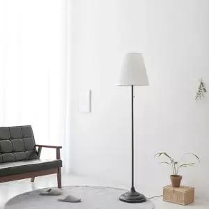 [마이모노샵][마이모노샵] 클래식 화이트 주름 장스탠드 거실램프 침실옆 (17057042)