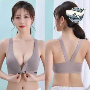 [오노마] ONM 앞후크형 편안한 심리스 브라렛 노와이어 통기성