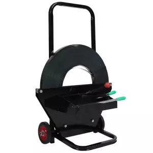 철 밴딩 거치대 하조기 벤딩 디스펜서 벨트 장착 구르마 수납대