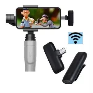 유튜브마이크 스마트폰 핀 마이크 휴대용 유튜브 녹음 초소형 무선