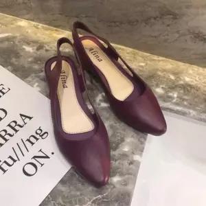 [오노마] ONM 여성 아쿠아 슬링백 구두 편안한 단화 데일리 스타일