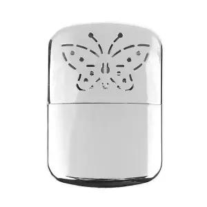 메탈 실버 오일충전 손난로 주머니난로