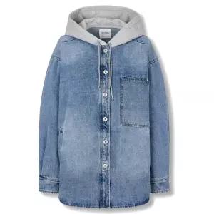스튜디오 톰보이 여성 자켓 후드 데님 셔켓 9175313972isa