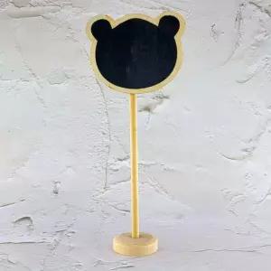 스탠드형 미니 메모 칠판(곰돌이) G