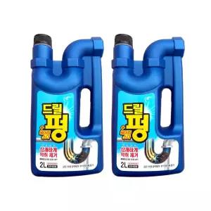 피죤 드릴펑 배수구 세정제 2L x 2개