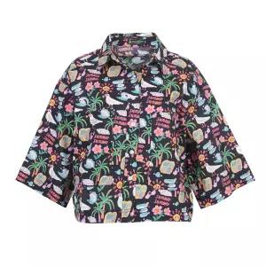 [롯데백화점]몬테밀라노 동물농장 프린트 블라우스 X5SA5B169A