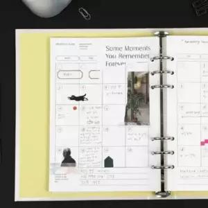 A5 6공 리필 내지 노트리필 다이어리내지 다이어리속지