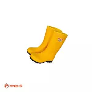 BIGHAPPY 빅스탑 내산 내화학 안전장화 PS04 미끄럼방지 작업화 270MM