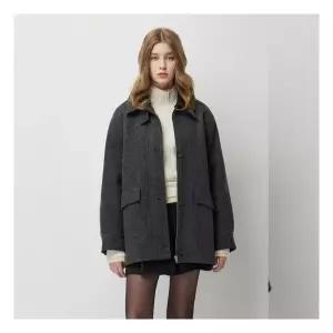 시슬리 미뉴엣 디테쳐블 카라 하프 코트 SACT33561 1010134