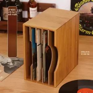 수납장 원목 LP판 음반 수납 LP장 LP수납장