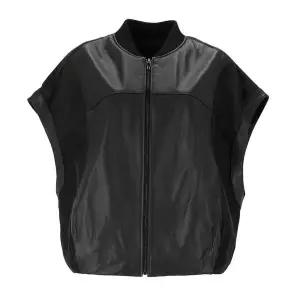 아이잗컬렉션레더 배색 베스트 CR9E3LT911 1010246