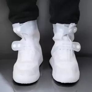 게더릭 TPE 방수 신발커버 (280~290mm) (미들/화이트)