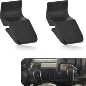 리키오 2 PCS 자동차 에어 필터 하우징 클립 그릴 상단 커버 버클 혼다 핏 2009-2020 인사이트 2000-2006