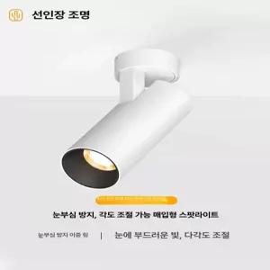 스포트라이트 선인장조명 LED 레일조명 트랙 천장