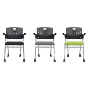 [마이모노샵][마이모노샵] 병원 사무실 손님 플라스틱 간의 바퀴형 의자 아이방 (16856222)