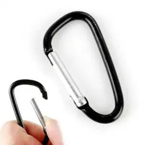 [콩심팥심]카라비너 D형 열쇠고리 미니카라비너 부자재 등산고리