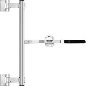 히카러 캠 바 잠금 밀폐 트레일러 도어 래치 아연 도금 램프 접이식 단일 힌지 포인트 RV 하울러 폴드 다운