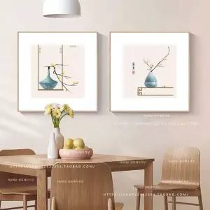 초밥집 횟집 벽 인테리어 참치집 오마카세 원형