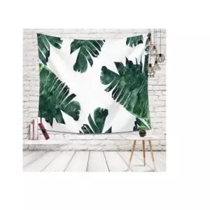 잎사귀 패브릭 포스터 가림막 커튼 가리개 커텐 바란스 가림천 천포스터