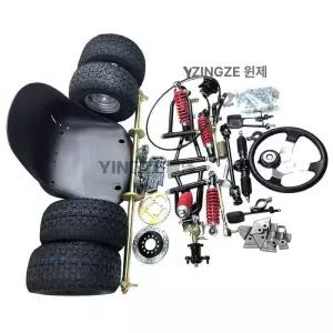 DIY 고카트 부품 좌석 드리프팅 바디제외 바퀴 의자