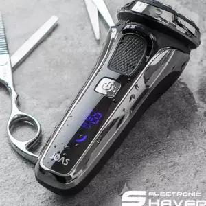 USB 조아스5660 스마트 LED 전기 충전식 면도기