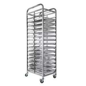제빵용 트레이 카트 제빵렉 이동식 선반 건조 정리대 12단