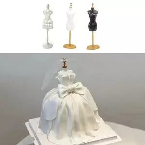 인형옷 전시대 3개입 마네킹 거치대 DIY 미니 진열대_24778493