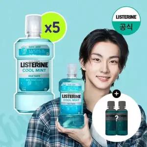 [리스테린][토케마100mlx2개증] 리스테린 쿨민트 마일드 750ml x5