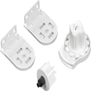 롤리스 R8 롤러 블라인드 교체 부품 1-1/4인치 튜브 화이트용 그늘막 키트