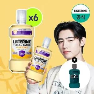 [리스테린][쿨민트250ml증정] 리스테린 검케어 마일드 750ml x6