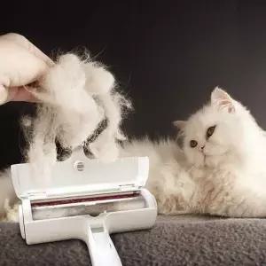 [에이치플러스몰]SPS 반영구 카페트 패브릭 먼지 제거 롤 크리너 화이트