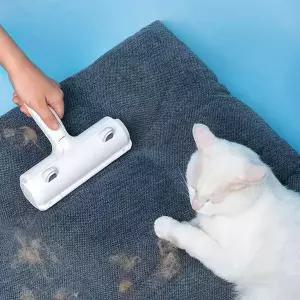 [에이치플러스몰]SPS 카페트 이불 패브릭쇼파 강이지 고양이 털청소기 화이트