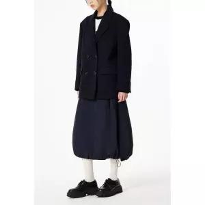 스튜디오 톰보이 여성 자켓 세미 더블버튼 울자켓9104412921