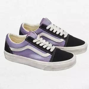 [반스]웨이브 워시드 Old Skool 올드스쿨 퍼플 VN000CR5PRP1
