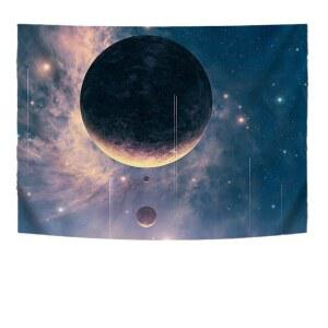 패브릭 가림막 터 스페이스 태 트리 배경 유니크 별자리 타로 별자 리버풀