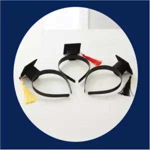 디디몰 졸업 학사모 머리띠 학사모머리띠컬러 졸업축하파티용품