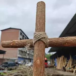 원목 웨딩 아치 꽃장식 스튜디오 무대 프레임 야외