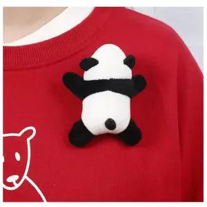 판다인형 브로치 집게핀 백꾸 가방장식 악세사리 바오패밀리 굿즈 팬더