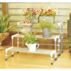 동영 화분 정리대 3단 인테리어 진열대 선반 다이 화분진열