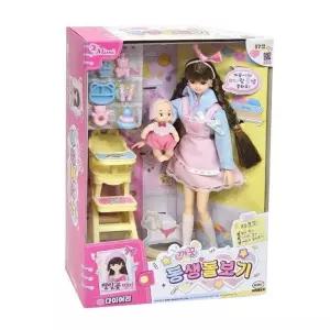 동생돌보기 캐릭터 역할 놀이 인형 열일곱 미미