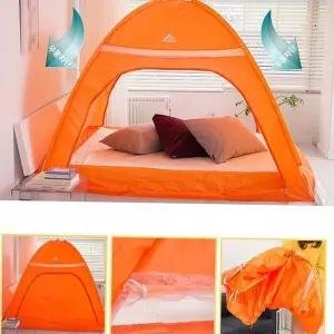 난방텐트(1-2인용) 실내용 양문형 원터치 간편설치