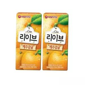 리이브 서울우유 제주감귤 190ml x 48입